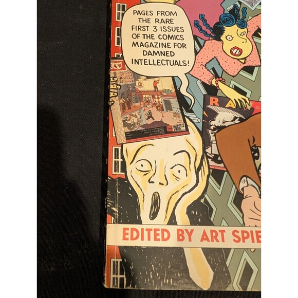 Art Spiegelman & Françoise Mouly SIGNED Read Yourself RAW 1987 Pantheon + Sketch - Picture 5 of 13